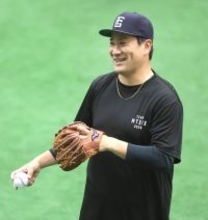 【巨人】田中将大が自主トレ公開　２０年目の今季は幼なじみの坂本勇人と共にチーム最年長