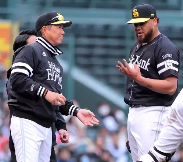 【ソフトバンク】左腕・ヘルナンデスが大荒れ！３失点で１イニングを投げきれずに降板　打者７人に３安打２四球