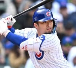 鈴木誠也４打数ノーヒットで昨年からの連続試合出塁は１５でストップ　チームはサヨナラで５連勝