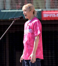 【楽天】 「ＧＥＮＩＣ」のメンバーが来場　小池竜暉の国歌独唱に観客大歓声「素晴らしいスタジアムで歌うことができ、とても幸せ」