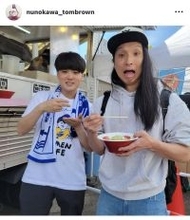 トム・ブラウン布川、人気ＹｏｕＴｕｂｅｒとの２ショ公開「ＳＵＳＵＲＵさんだぁーーーー！！」