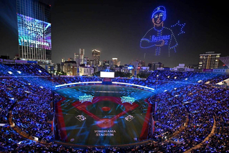 【ＤｅＮＡ】３５００機のドローンを駆使した『ＹＯＫＯＨＡＭＡ　ＳＴＡＲ☆ＮＩＧＨＴ　ＤＲＯＮＥ　ＳＨＯＷ』　を２６日に開催