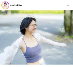 ３９歳の元アイドル、おなかチラリ！ピタッとキャミソール姿が「可愛い」「キラキラ輝いていてまぶしい笑顔」…時東ぁみが公開