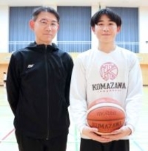 【高校バスケ】駒大苫小牧の目標は８強以上…田島範人ＨＣ＆翼の親子鷹で最初で最後の全国に挑む…ウィンターカップ