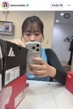 ＴＢＳ篠原梨菜アナ、激変スタイルにファン動揺？！　全身水色ユニフォーム姿が「新鮮」「いつもと違う雰囲気」