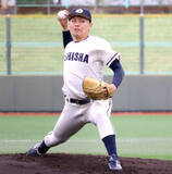 「【大学野球】同大の２年生右腕・内山璃力がリーグ戦初先発で初白星も「甲子園で投げたかった…」熱狂的な虎党は仙台育英の先輩の援護に感謝」の画像1