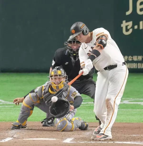 【巨人】阪神戦は打率・３８７、１２打点　虎キラーのダルベックが２安打１打点