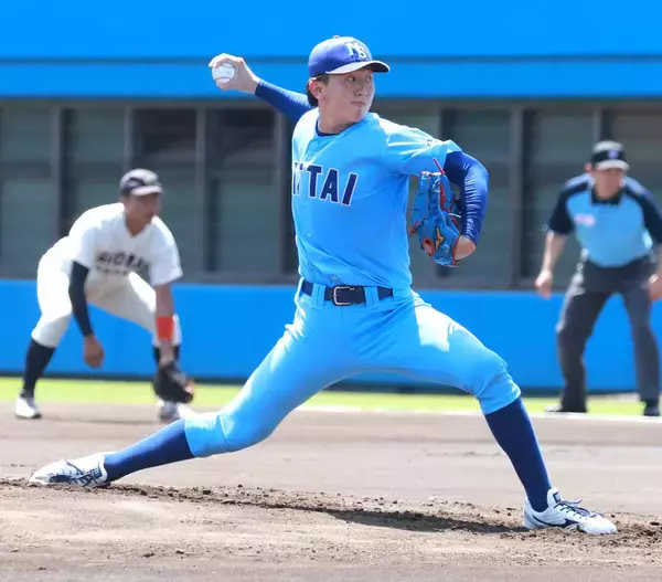 【大学野球】日体大の最速１５１キロ変則右腕・馬場拓海が２回完全　独特フォーム生かし初の大学侍へ「自分はどこに行ってもいないタイプ」