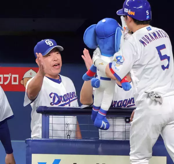 【中日】村松開人が５号！阪神・高橋遥人から今季２２イニング目で初得点　４回２死からチーム初安打