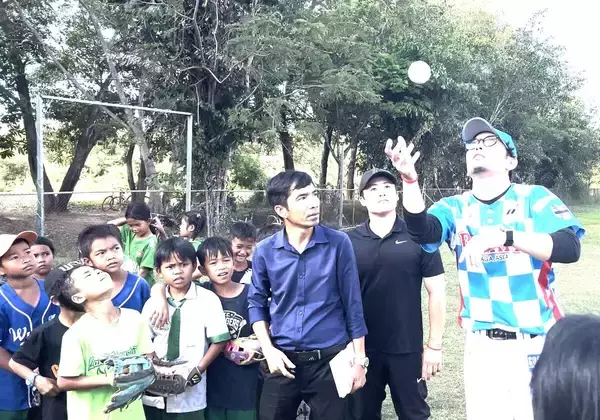 「佐賀アジアドリームズ」がカンボジアに野球アカデミー開校