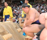 「２８年ぶり横綱同時連敗で大の里が休場危機…先場所負傷左肩の状態深刻に　八角理事長「歯車がかみ合っていない」」の画像1