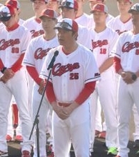 【広島】沖縄２次キャンプスタート　新井貴浩監督「一生懸命頑張ります」