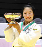 「【柔道】怪力「聖子ちゃん」　６３キロの渡辺聖子、無差別の全日本で初出場Ｖ　スクワット１６５キロ、懸垂で２５キロ引く筋力発揮「体重は関係ない」」の画像1