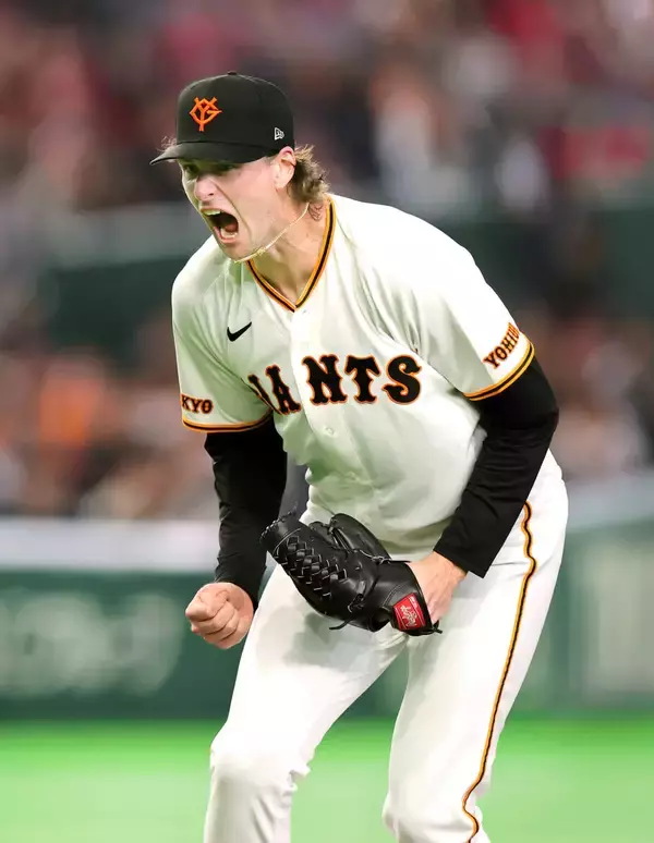 巨人・ウィットリーは転倒し足つっても志願の続投で６回ノーノー　１０奪三振にも「ケチが付く内容」と厳しめ自己採点