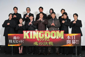 山﨑賢人の主演映画「キングダム　魂の決戦」前作比で動員１２４％の大ヒットスタート