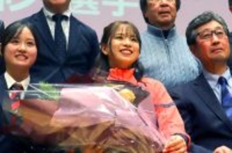 【Ｓトラック】長森遥南　母校・関学大壮行会でミラノ五輪活躍誓う　「子供たちに夢を与えられるような存在に」