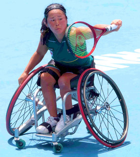 【全豪テニス】上地結衣　元世界女王にストレートで快勝　２連覇に向けて好発進　車いすテニス