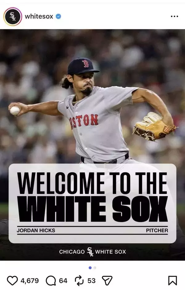 村上宗隆加入のホワイトソックス、ベテラン中継ぎと有望若手をトレードで獲得