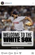 村上宗隆加入のホワイトソックス、ベテラン中継ぎと有望若手をトレードで獲得