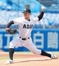 【大学野球】左サイドスローの亜大・渡辺走が好リリーフ「体力だけでなく、精神面も同時に鍛えてきました。３年生は勝負の年」