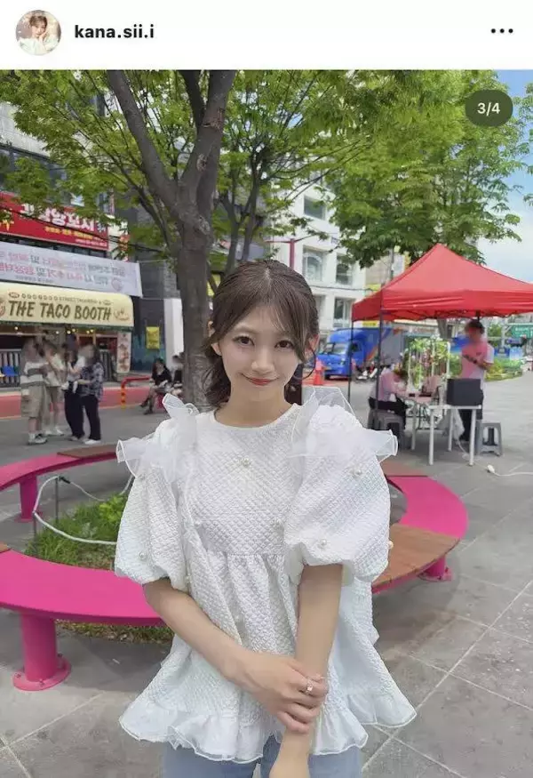 「意識飛んじゃう」キュースト・板倉可奈　“小顔ショット”に仰天「お人形さん」「おめめぱっちり」「パンがデカいのか…」