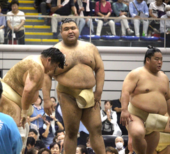 高安、夏巡業で左脚を負傷　ぶつかり稽古で痛め「自分でも残念。どうにかしたい」