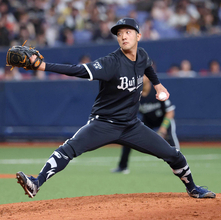 【オリックス】田嶋大樹にヒヤリとする一幕　栗原陵矢の打球が背部付近に直撃も…続投で１イニング目を無失点