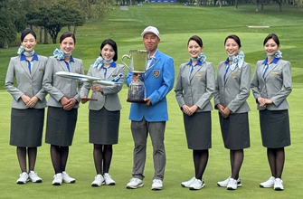 【男子ゴルフ】賞金２０００万円とＡＮＡ国際線ファーストクラスペア往復券ゲット　４４歳内藤寛太郎が初優勝