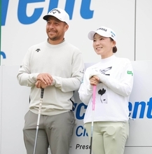 【米男子ゴルフ】有村智恵の感動の一日　シャウフェレとプロアマ「ホスピタリティーの高さは想像以上」