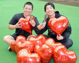 「【阪神】百崎蒼生＆中川勇斗がバレンタインの思い出披露　「本命でもらったクッキーが割れて…」」の画像1