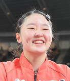 「【卓球】張本美和、大藤沙月との日本勢対決に３―０で勝って８強入り　早田ひなとの女子ダブルスでも４強」の画像1