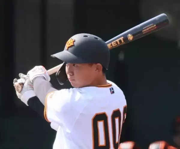 【巨人】高卒１年目の松井蓮太朗が３軍戦初本塁打「素直にうれしい」…ＢＣ山梨戦