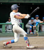 「【高校野球】花咲徳栄が５回コールドで４回戦突破　１０打席連続出塁の笹崎昌久　記録が止まり「意識してた。悔しい」…埼玉大会」の画像1