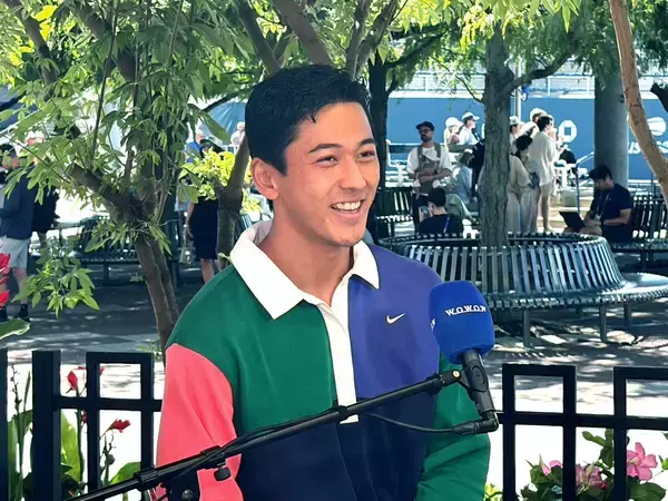 【全米テニス】小田凱人　年間グランドスラムへ「自信がある」「俺なら大丈夫だ」