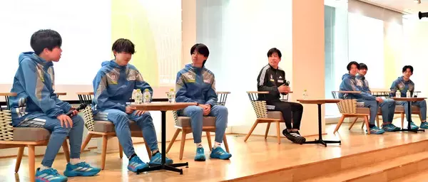 箱根駅伝２位の国学院大が「一日特別入部」の小中高生に来年度の箱根路初制覇を誓う