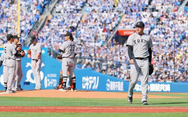 【巨人】マタが３回に乱調で降板「申し訳ない」…２回まで１安打無失点も３回に突如４四死球