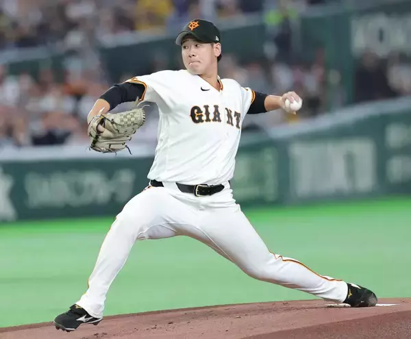 【巨人】井上温大が初回まさかの３失点　阪神ドラ１立石の二塁打から猛虎打線に火