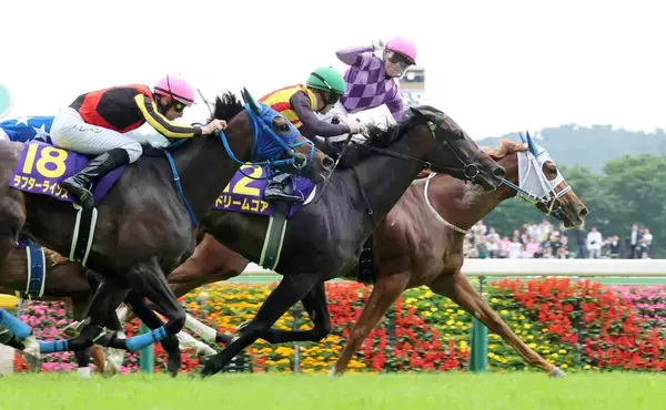 【オークス】”バラ一族”のラフターラインズは追い込んで首、首差の３着　レーン騎手「直線では素晴らしい脚」　小笠師「着差は残念だけど…」