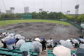 【高校野球】大阪大会は雨の影響で２１試合中１５試合中止　今宮―鳳は継続試合　