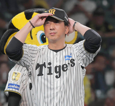 【阪神】藤川球児監督、９回２死満塁で坂本誠志郎に代打を送らなかったことに「選手がその打席にかけるところ。そのあとの守りもあるし、攻撃とは言いますけれども…」