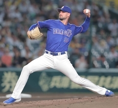 【中日】マラーが完封７勝＆衝撃アーチ！　阪神戦は４カード連続勝ち越し　細川成也が先制弾
