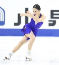 【フィギュア】青木祐奈が逆転で涙の四大陸選手権Ｖ　ミラノ五輪代表の中井亜美は２位、千葉百音は３位