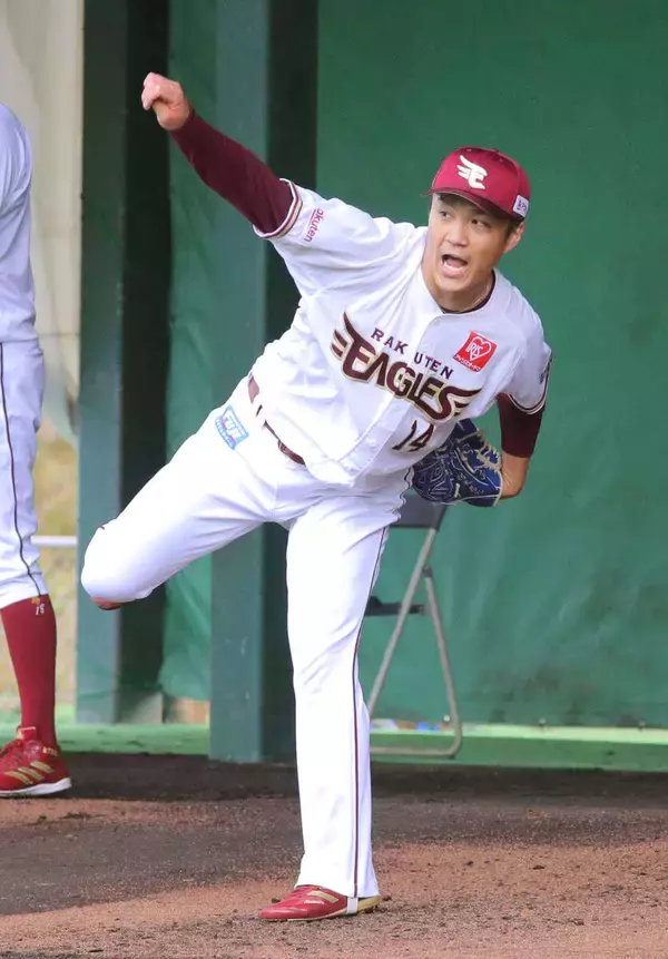 ２人で通算３２０勝！田中将大と則本昂大のキャッチボールが実現「田中さんお願いしていいですか！」