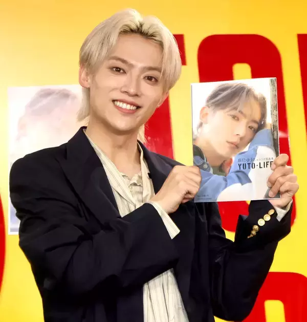 辰巳ゆうと、強風の写真集撮影で大号泣「極度のドライアイで目薬を差せど差せど乾いてしまう」