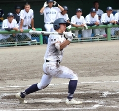 【高校野球】藤枝明誠が初戦突破　主将の青木豊将右翼手が攻守でチーム引っ張る