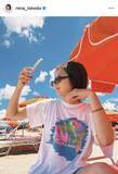 「「終わらないで、夏」武田玲奈、夏のビーチでサングラス姿「美しい」「可愛すぎ」「綺麗すぎて」」の画像1