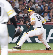 【ソフトバンク】栗原陵矢が満塁のピンチで好守　前日は２失策で「守備を頑張ります」即実行で松本晴救う