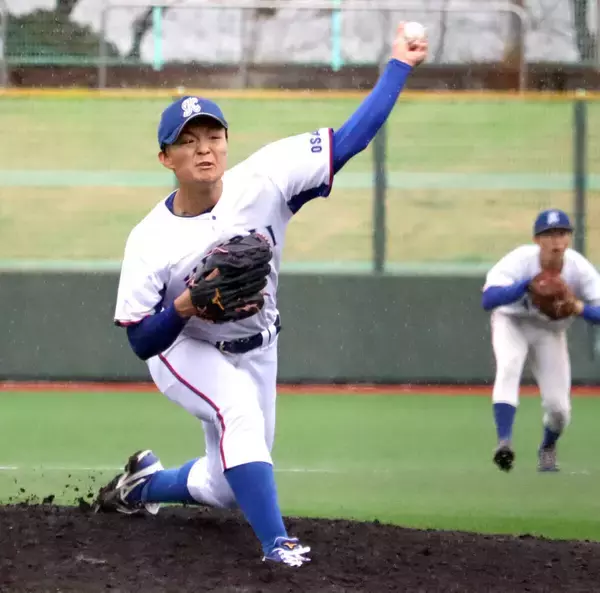 「【大学野球】大経大、高代延博前監督へ開幕星捧げた　常深颯大が１１Ｋ２失点完投「優勝して高代さんに報告したい」」の画像