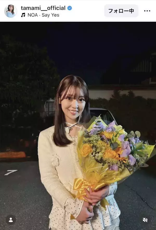 元乃木坂４６・阪口珠美、黒のウェディングドレス姿を披露「美しくて印象的でした！」