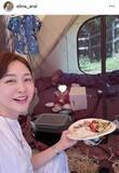 「２児の母・新井恵理那アナ　初キャンプでの「事件」を報告「怪我なくてよかった」「大丈夫ですか？」と反響」の画像1